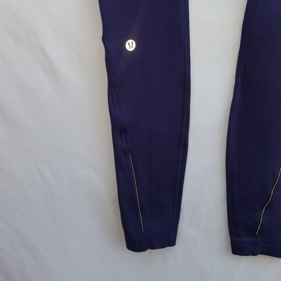 LULULEMON Women's Fast As Fleece Tight size 2 in Purple - Picture 6 of 11
